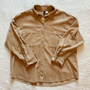 H&M corduroy top